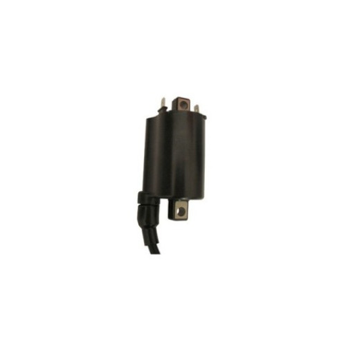 BOBINA ESTERNA MOTO GUZZI 12V-CC 4,0 OHM CON CAVO 110 CM. INT. FORI 80 MM. - 2 FASTON PER DUCATI - MOTO GUZZI - SUZUKI - APRILIA - CAGIVA - GILERA