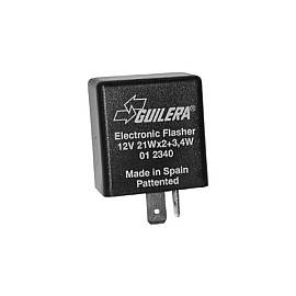 Intermittenza elettronica Guilera 12V -21Wx2+3,4W - c.c - 2 faston medi - c/supporto per HONDA - KAWASAKI - SUZUKI -YAMAHA