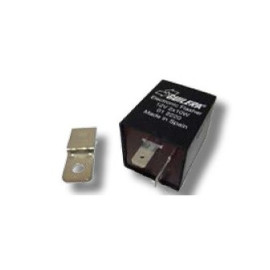 Intermittenza elettronica Guilera 12 V - 10Wx2+3,4W - c.c - 2 faston medi - c/supporto (tipo Denso) per APRILIA - CAGIVA - GILERA - HONDA - MALAGUTI - MOTO GUZZI - PIAGGIO - SUZUKI - YAMAHA/MBK
