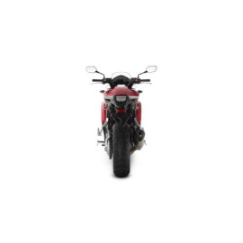 Terminale di scarico Akrapovic SPLIT-ON Esagonale Titanio OmologatoHONDA CROSSTOURER VFR 1200 X (2012/2013>)