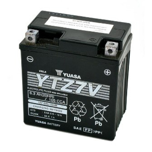 Batteria YUASA YTZ 7V per YAMAHA 125 N-MAX (2015)