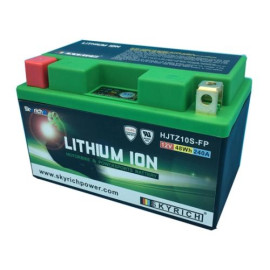 BATTERIA SKYRICH LITIO 12 VOLT HJTZ10S-FP Corrisponde YTZ10S - Dimensioni 150x87X93 - Spunto 240