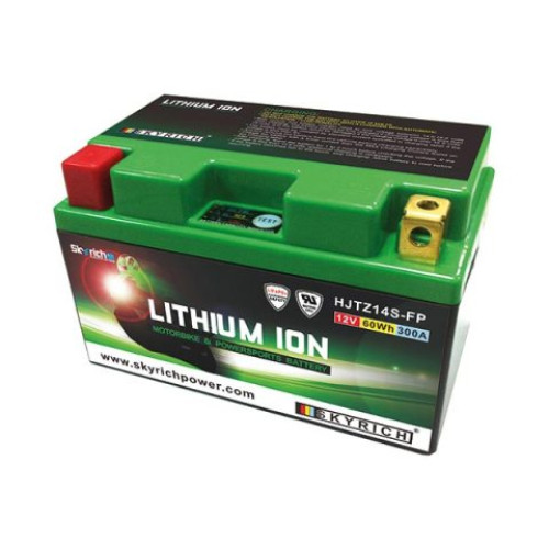 Batteria SKYRICH LITIO 12 VOLT HJTZ14S-FP Corrisponde a YTZ12S / YTZ14S  Spunto 290