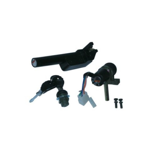 KIT SERRATURA 3 PZ. BLOCCASTERZO - BAULETTO - SELLA PER APRILIA SR 125 / 150