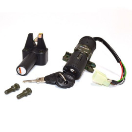 KIT SERRATURA 2 PZ. BLOCCASTERZO - SELLA -  PER HONDA SKY 50 DELUXE (1997-2001)