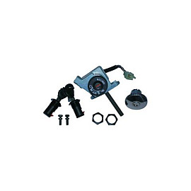KIT SERRATURA 4 PZ. BLOCCASTERZO - SELLA - TAPPO SERBATOIO - BAULETTO - PER MALAGUTI MADISON 99/05