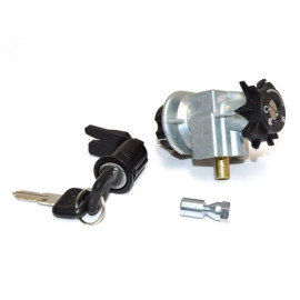 KIT SERRATURA 2 PZ. BLOCCASTERZO - SELLA PER PEUGEOT 50 TREKKER - METAL - SQUAB