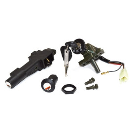 KIT SERRATURA 3 PZ. BLOCCASTERZO - SELLA - BAULETTO - PER MALAGUTI 50 F12 PHANTOM