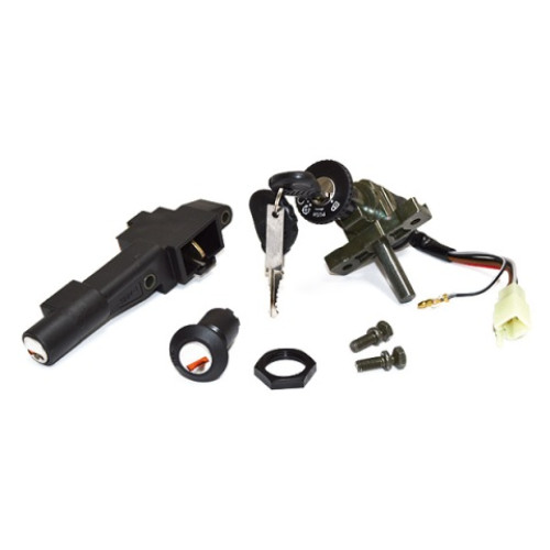 KIT SERRATURA 3 PZ. BLOCCASTERZO - SELLA - BAULETTO - PER MALAGUTI 50 F12 PHANTOM