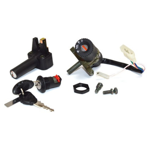 KIT SERRATURA 3 PZ. BLOCCASTERZO - BAULETTO - SELLA PER APRILIA SONIC 50