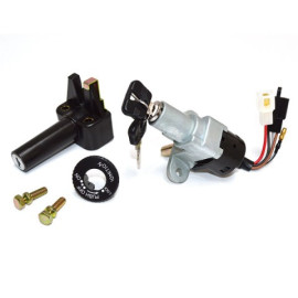 KIT SERRATURA 2 PZ. BLOCCASTERZO - SELLA PER MBK BOOSTER 50 - YAMAHA BW'S 50