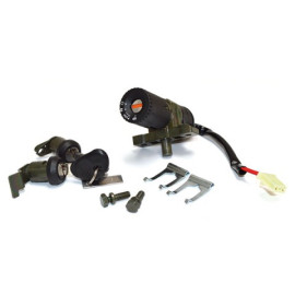 KIT SERRATURA 3 PZ. BLOCCASTERZO - SELLA - BAULETTO - PER HONDA @125/150 (NES)