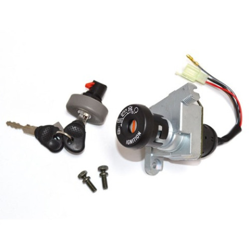 KIT SERRATURA 3 PZ. BLOCCASTERZO - PORTAOGETTI C/TAPPO SERBATOIO PER YAMAHA MAJESTIC 125 (2001/2010)