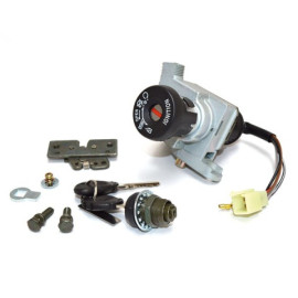 KIT SERRATURA 2 PZ. BLOCCASTERZO - BAULETTO - C/LEVISMO SELLA -  PER PIAGGIO DIESIS 100 - DERBI ATLANTIS 100