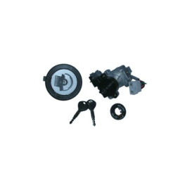 KIT SERRATURA 2 PZ. BLOCCASTERZO - TAPPO SERBATOIO PER KYMCO MOVIE 125 / 150 XL / EU2 / EU3