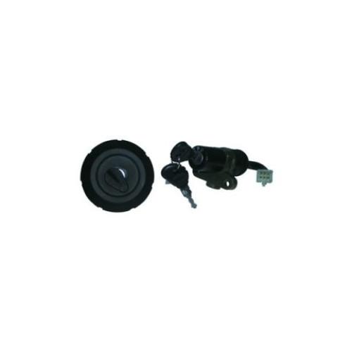 KIT SERRATURA 2 PZ. BLOCCASTERZO TAPPO SERBATOIO - PER MALAGUTI XT 125 / DT 50 (2007-2009)