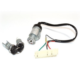 KIT SERRATURA ADATTABILE 3 PZ. BLOCCASTERZO - SELLA - BAULETTO PER PEUGEOT RAPIDO 50