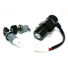 KIT SERRATURA 3 PZ. BLOCCASTERZO - BAULETTO - SELLA - PER HONDA SH 50 Fifty (1996-2001) / SH 100 (1996-1999)