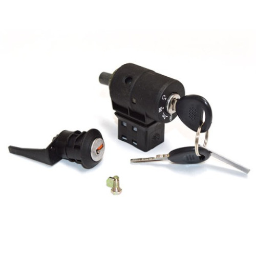 KIT SERRATURA  2 PZ. BLOCCASTERZO - SELLA - PER PEUGEOT 50 BUXY - SPEEDAKE