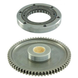 Kit ruote libere con ingranaggi per suzuki burgman 400 1999-2009