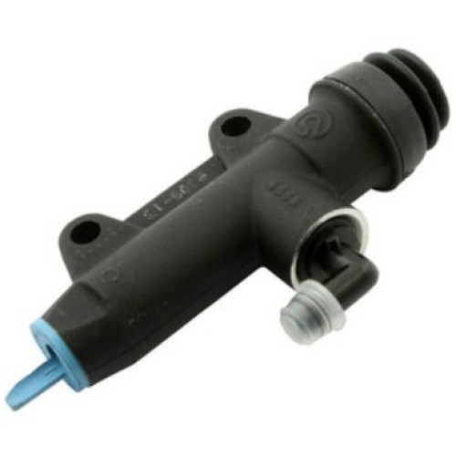 Pompa freno posteriore Brembo PS 13 C nera interasse 40 mm uscita dritta