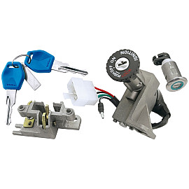 Kit serrature completo per KYMCO Agility 4T 125 (06-08)