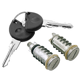 Kit serrature completo 1° equipaggiamento per PIAGGIO Carnaby 125 (07-), X7 Euro3 125 (08), Carnaby 200 (07-08), Carnaby 250 (08), X7 Euro3 250 (08)