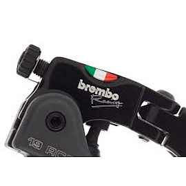 POMPA FRENO BREMBO - POMPA RADIALE PR 15x18-20 - 15RCS - leva corta - interasse leva variabile - per monodisco