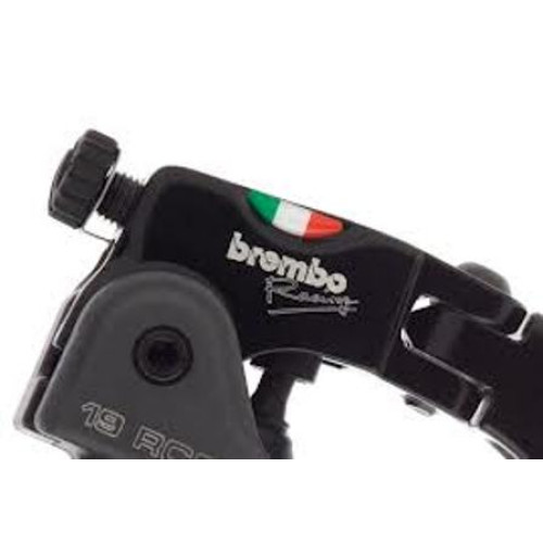 POMPA FRENO BREMBO - POMPA RADIALE PR 15x18-20 - 15RCS - leva corta - interasse leva variabile - per monodisco
