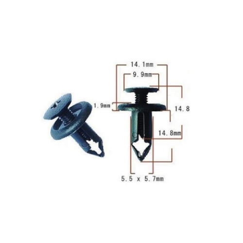 Rivetto in plastica Dimensione 5.5 x 7.5