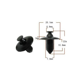 Rivetto in plastica SUZUKI Dimensione 7.9