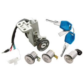 Kit serrature completo per KYMCO Like 2T 50 (09-), Like 4T 50 (09-), Like 125 (09-)