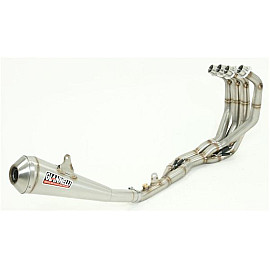 Terminale di scarico GX-ONE Gianelli per Ducati Monster 696 (2008-2014) - Ducati Monster 796 (2010-2014) - Slip-on nichrom (dx+sx) -