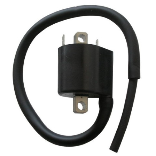BOBINA ALTA TENSIONE GIAPPONESE F6T559 12V 3,6 Ohm - 2 CONTATTI C/CAVO IN FUSIONE 35 cm INT. FORI 55 mm. PER SUZUKI SV 650 03/07