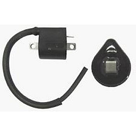 Bobina Giapponese F6T53586 0,6 Ohm - 1 contatto c/cavo in fusione 16 cm - int. fori 55mm -  per SUZUKI DRZ 400/E/S/SM-LT400Z