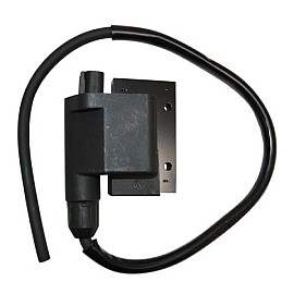 Bobina Nera c/connettore 2 mini pin per KYMCO-SYM-PIAGGIO-PEUGEOT