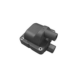 BOBINA ALTA TENSIONE - 12V - c.c. - S/CAVO - CONNETTORE 2 PIN PER MOT. PIAGGIO 500 - 250 INIEZ.