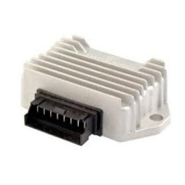 REGOLATORE DI TENSIONE 12VOLT - C.A/C.C - C/INTERMITTENZA 10Wx2 +2W - 8 FASTON per APRILIA-DERBI-PIAGGIO-GILERA-CAGIVA-ITALJET 50CC