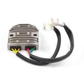REGOLATORE DI TENSIONE DZE - 12V/50A - TRIFASE - c.c - 7 CAVI - 2 CONNETTORI - SUZUKI GSX-R 750 - VL INTRUDER 800 - GSX-R 600 - GSX-R 1000 - GSF BANDIT 1250
