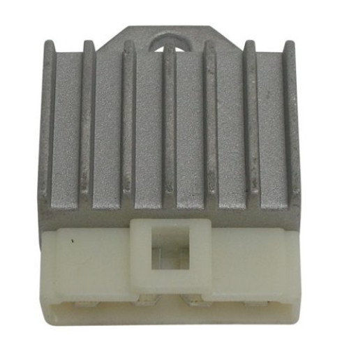 Regolatore di Tensione Adattabile 12V - ca/CC - 4 faston per KTM 125/250/300 EXC 2T (1998/2004) - 250 EXC 4T (2002/2004) - 400 MXC/EXC 4T (2002/2004) - 450 MXE/EXC 4T (2003/2004) - 500/525 MXC/EXC (2000/2004) - 620 SC (1999/2001)