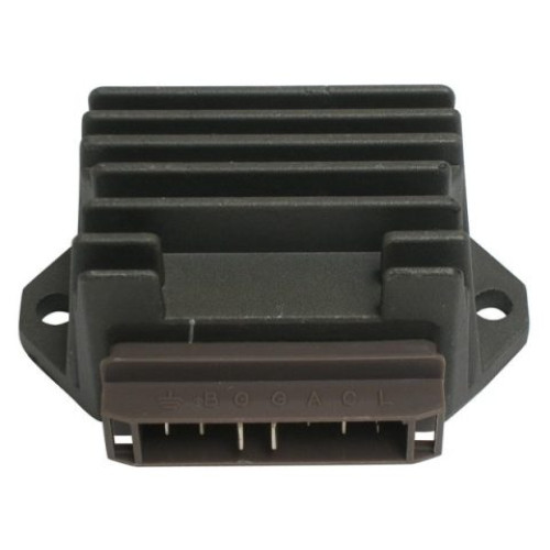REGOLATORE DI TENSIONE 12V AC/DC - 7 FASTON PER PIAGGIO 125/150/180 2T