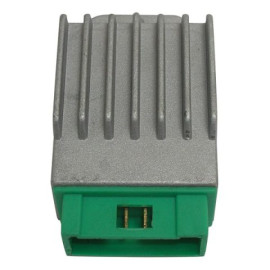 REGOLATORE DI TENSIONE 12V AC/DC - 6 FASTON C/INTERMITTENZA - MORSETTIERA VERDE PER DERBI-PIAGGIO