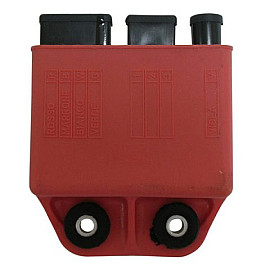 CENTRALINA ELETTRICA - CENTRALINA DIGITALE CDI - ROSSA - PER  PIAGGIO 125/150/180 2T ACQUA