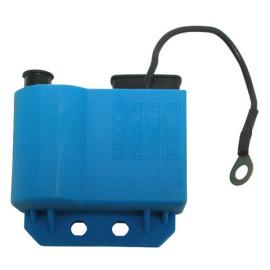 BOBINA CENTRALINA ELETTRONICA ADATTABILE CDI / TRASDUTTORE ELETTRONICO 4 FASTON - BLU per PIAGGIO VESPA PX/PK/ET3-APE