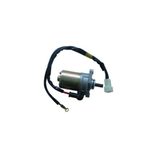 Motorino Avviamento 12V - 9 Denti - rotazione Sinistra con Cavi APRILIA SCARABEO 100 2T (00>) - BENELLI 100 K2 (98>) - ITALJET MILLENIUM 100 2T (01>) - MBK 100 BOOSTER / OVETTO / NITRO (99>) - YAMAHA 100 BW'S / NEO'S / AEROX (99>)