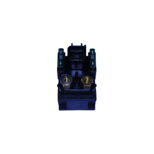 Teleruttore avv.to Mitsuba RC19-012 12V - 4 faston micro - c/fusibile 30A (Jideco MS5F-531) per KTM LC8 950/990 ADVENTURE/SUPERMOTO/S.ENDURO/S.DUKE (03/08) - SUZUKI SIXTEEN 125/150 / BURGMAN 250/400 (98/09) / GSX-F 600 (98/06) / SV650 (99/09)