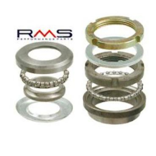 Cuscinetti Sterzo RMS completo per PIAGGIO 50 ZIP 4T (00/05) / ZIP BIMODALE (94/97) / ZIP FAST RAIDER (93/94) / ZIP FAST RAIDER RST (96/97) /ZIP RST (96/99) / ZIP SP (96/04) - 80 SKR CITY (99) - 100 FREE (02/03) - 125 COSA 2 (91/97) / COSA CL-CLX (88/91)