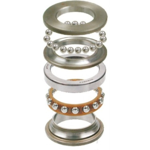Cuscinetti Sterzo RMS completo per YAMAHA 50 AEROX (01/02) / AEROX EU2 (03) - 100 AEROX (00/02) / SLIDER (00/02) - 125-150 MAJESTY (98/02) / MAXSTER (01/02) / TEO'S (00)