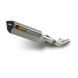 Terminale di scarico Akrapovic SPLIT-ON Esagonale Titanio / Carbonio con DB-Killer Omologato KAWASAKI Z 750 / Z 750 R (2007-2012)