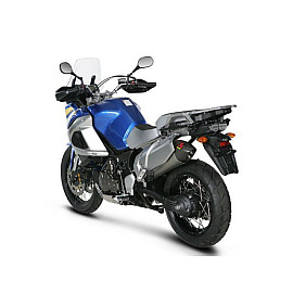 Terminale di scarico Akrapovic SPLIT-ON  Titanio / Carbonio Omologato YAMAHA XT 1200 Z SUPER TENERE' (2010-2014>)